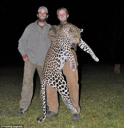 Και οι γιοί του Ντόναλντ Τραμπ στο στόχαστρο για το κυνήγι εξωτικών ζώων