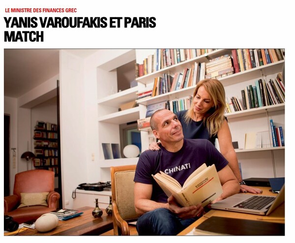 Το Paris Match απαντά στον Γιάνη Βαρουφάκη και τα σχόλια περί κακής αισθητικής