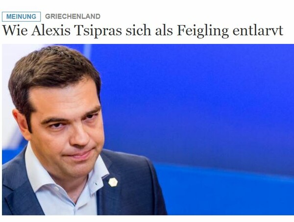 Δημοσιεύματα από τον διεθνή και γερμανικό τύπο για το δημοψήφισμα του Τσιπρα