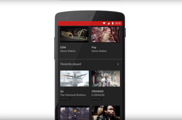 Το YouTube κυκλοφόρησε συνδρομητική εφαρμογή streaming μουσικής