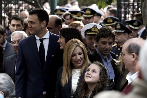 Tσίπρας και Παυλοπουλος στη Δεξαμενή στο Κολωνάκι για τον αγιασμό των υδάτων