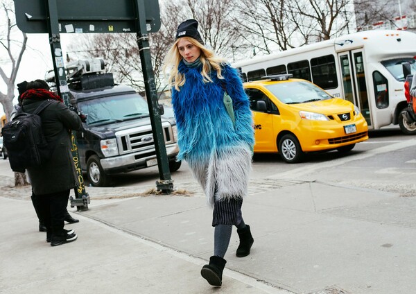 100 φωτογραφίες street style στην παγωμένη Νέα Υόρκη