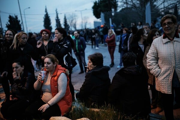 25 φωτογραφίες απ' τη διαμαρτυρία κατοίκων για το hotspot στα Διαβατά της Θεσσαλονίκης