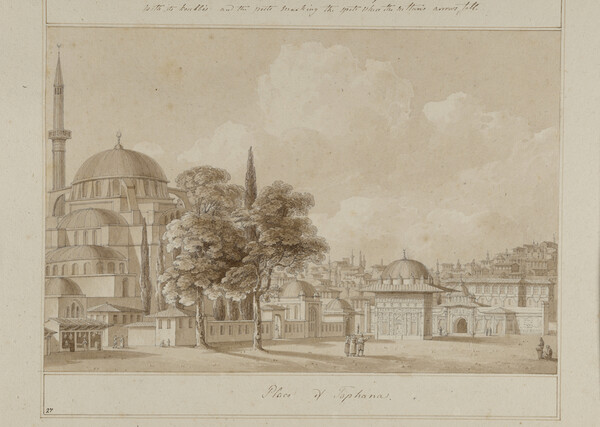 H Κωνσταντινούπολη πριν το τέλος του 18ου αιώνα στα λεπταίσθητα σχέδια του Thomas Hope