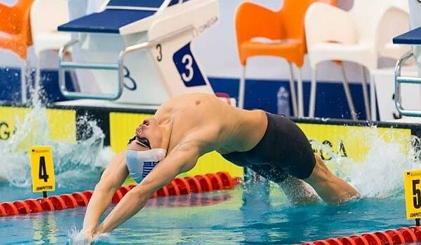 «Χάλκινος» ο 20χρονος Χρήστου στο Ευρωπαϊκό Πρωτάθλημα κολύμβησης του Λονδίνου