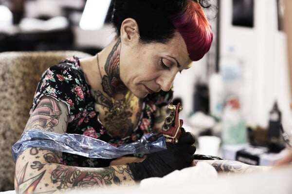 45 φωτογραφίες από το 10ο Tattoo Convention στην Αθήνα