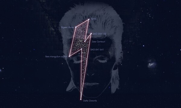 Οι αστρονόμοι έδωσαν στον David Bowie δικό του αστερισμό