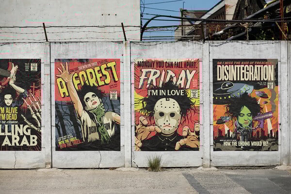 Ο Butcher Billy εμπνεύστηκε από τον Robert Smith και δημιούργησε αυτά τα υπέροχα εξώφυλλα