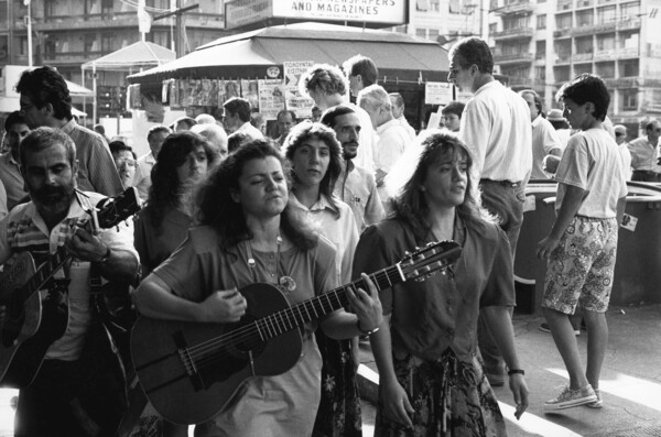 Στο ξενοδοχείο "Ομόνοια" με τον Κωνσταντίνο Βήτα