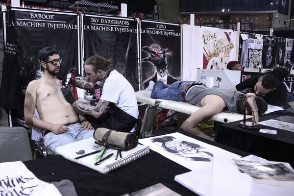 45 φωτογραφίες από το 10ο Tattoo Convention στην Αθήνα