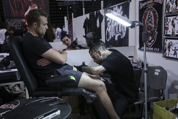 45 φωτογραφίες από το 10ο Tattoo Convention στην Αθήνα