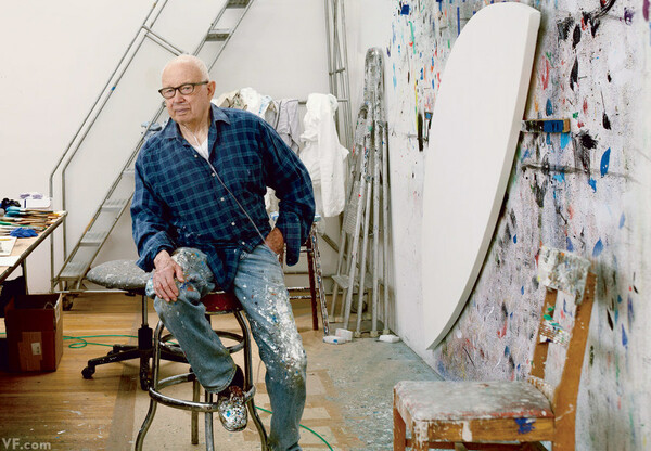 Πέθανε ο γνωστός αμερικανός ζωγράφος και γλύπτης αφηρημένης τέχνης Έλσγουορθ Κέλι