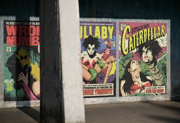 Ο Butcher Billy εμπνεύστηκε από τον Robert Smith και δημιούργησε αυτά τα υπέροχα εξώφυλλα