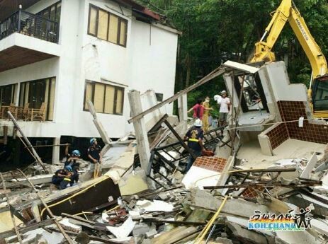 Κατέρρευσε ξενοδοχείο στην Ταϊλάνδη- Τουρίστες εγκλωβισμένοι στα ερειπία, τουλάχιστον ένας νεκρός