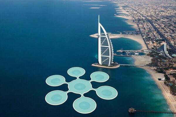 Aρχιτέκτονας θέλει να κατασκευάσει υποβρύχια γήπεδα τένις στο Ντουμπάι