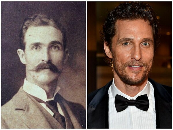 To ίντερνετ βρήκε τον σωσία του Matthew McConaughey σε μια παλιά οικογενειακή φωτογραφία
