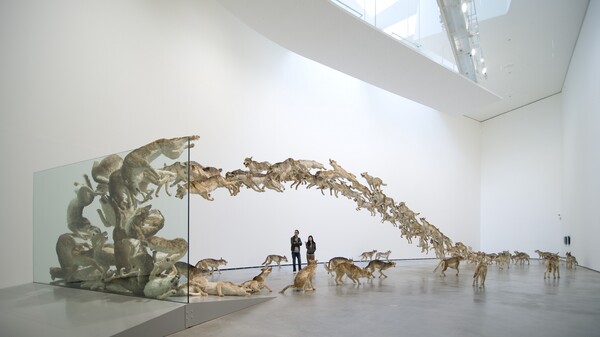 Cai Guo-Qiang: σπουδαία τέχνη με εκρήξεις και πυροτεχνήματα