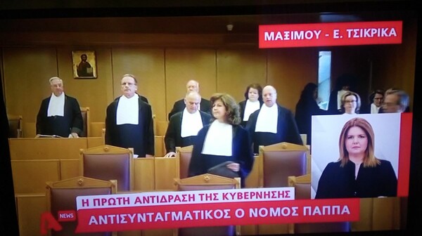 Τι έδειξαν τα κανάλια με το που ανακοινώθηκε η αντισυνταγματικότητα του κλεισίματός τους, μέσα από 12 εικόνες