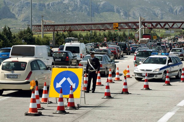 Διακοπές κυκλοφορίας στην εθνική οδό Θεσσαλονίκης - Έδεσσας