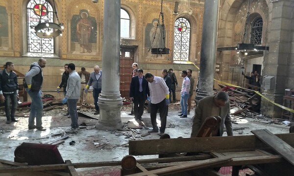 25 νεκροί και 35 τραυματίες από έκρηξη κοντά στον καθεδρικό ναό των Κοπτών στο Κάιρο (updated)
