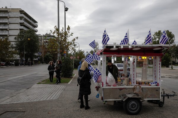 H μεγάλη στρατιωτική παρέλαση της Θεσσαλονίκης
