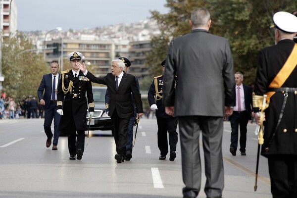 H μεγάλη στρατιωτική παρέλαση της Θεσσαλονίκης