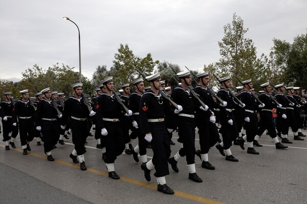 H μεγάλη στρατιωτική παρέλαση της Θεσσαλονίκης