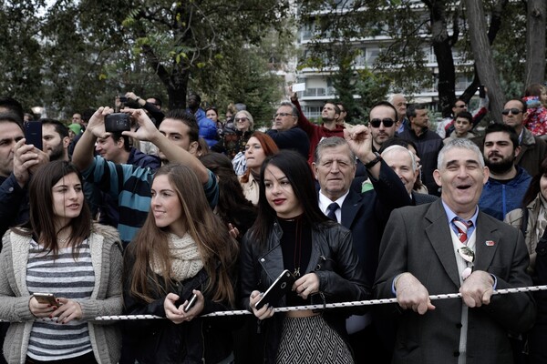 H μεγάλη στρατιωτική παρέλαση της Θεσσαλονίκης
