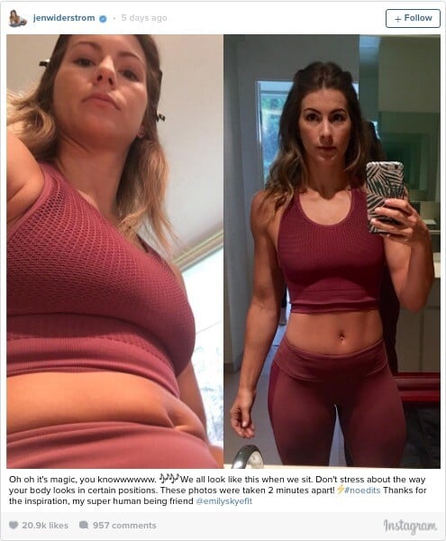 15 ιέρειες του fitness αποδεικνύουν πώς στο Instagram όλοι μπορούν να δείχνουν γυμνασμένοι