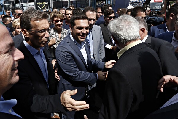 Όλα όσα έκανε σήμερα στη ΔΕΘ ο Αλέξης Τσίπρας, μέσα από 31 φωτογραφίες