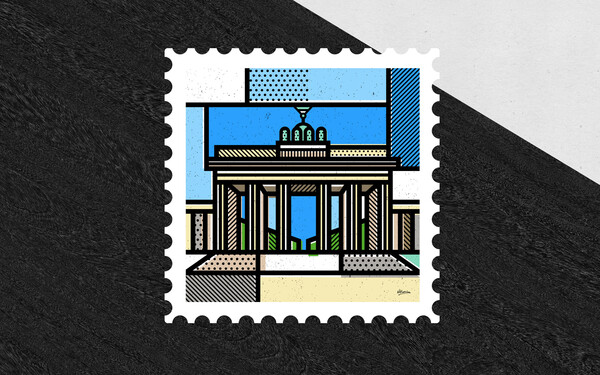 Ένας Έλληνας γραφίστας έφτιαξε τα πιο ποπ γραμματόσημα του κόσμου