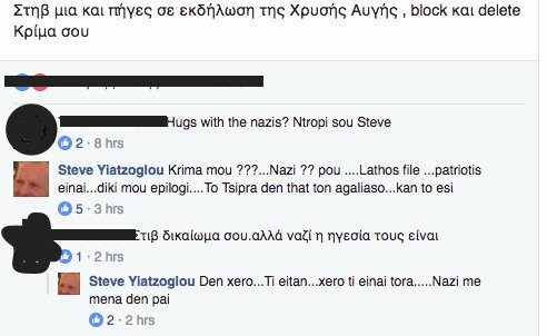 15 τρόποι για να αντιδράσεις στην απόφαση του Στιβ Γιατζόγλου να στηρίξει τη Χρυσή Αυγή