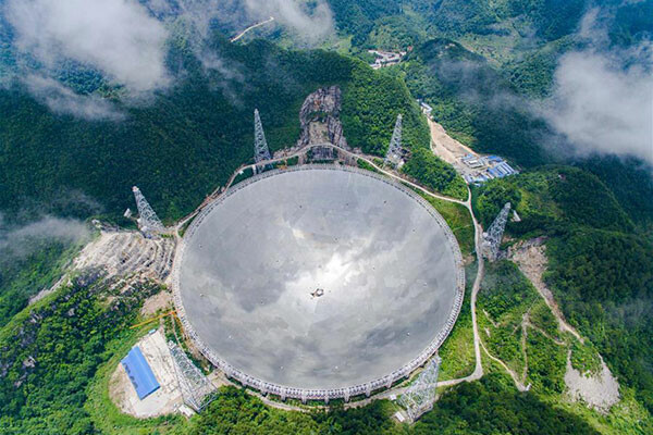 Η Κίνα εγκατέστησε ένα γιγαντιαίο τηλεσκόπιο και ψάχνει για εξωγήινους