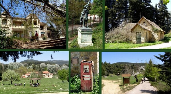 Το εκπληκτικό πρώην Βασιλικό Κτήμα Τατοΐου απο ψηλά