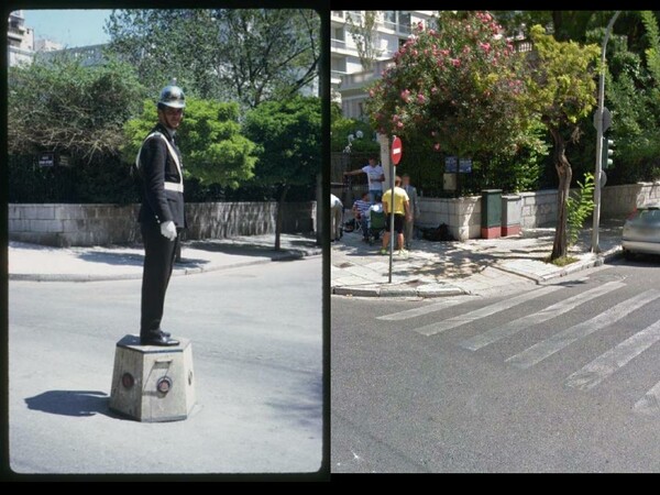 54 σημεία της Ελλάδας, όπως ήταν μισό αιώνα πριν και όπως είναι τώρα