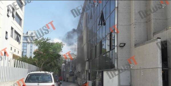 Πυρκαγιά στο παλιό κτίριο του ΑΝΤ1 - Δεν εκπέμπει το κανάλι