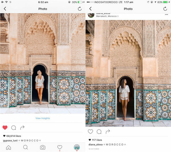 Travel blogger έπαθε σοκ όταν ανακάλυψε μια γυναίκα που μιμείται κατά γράμμα όλες τις φωτογραφίες της