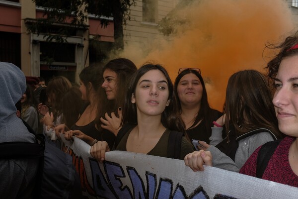 40 Φωτογραφίες από τη μαθητική διαμαρτυρία σε Αθήνα και Θεσσαλονίκη