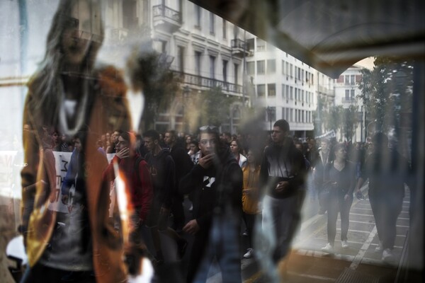 40 Φωτογραφίες από τη μαθητική διαμαρτυρία σε Αθήνα και Θεσσαλονίκη