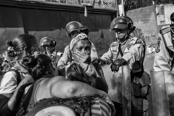 Εικόνες από την κόλαση της Βενεζουέλας