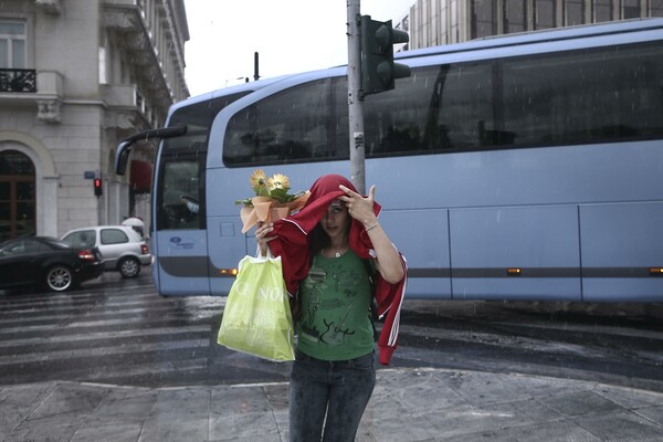 Βροχές, καταιγίδες και χαλάζι