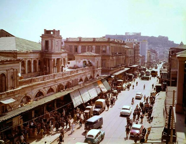 Η οδός Αιόλου τη δεκαετία του '60