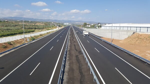 Κυκλοφοριακές ρυθμίσεις στη νέα εθνική οδό Κορίνθου - Πατρών