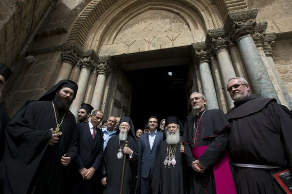 Τσίπρας: Κορυφαίο μήνυμα συνύπαρξης των χριστιανών η αποκατάσταση του Πανάγιου Τάφου