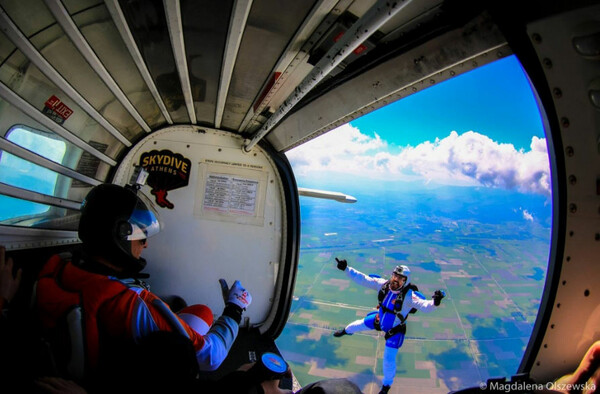 Skydive Athens στην Κωπαΐδα