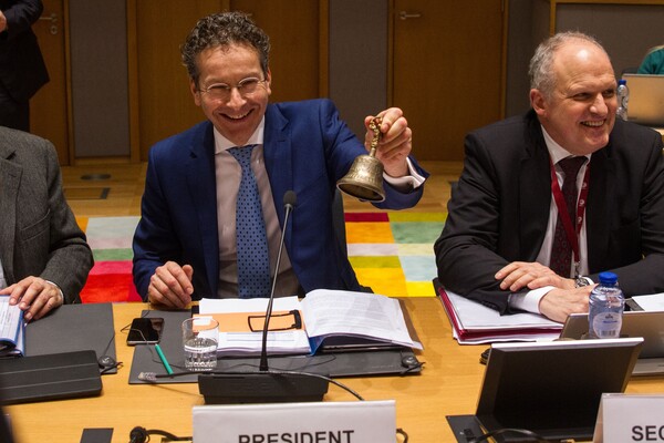 15 εικόνες από το μίνι Eurogroup στις Βρυξέλλες