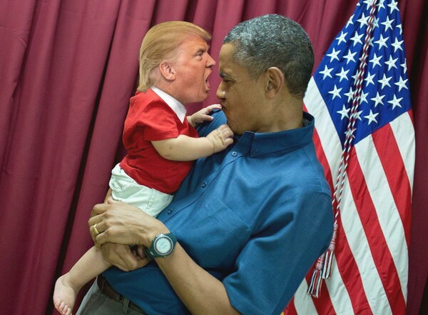 #TinyTrump: Το ίντερνετ τρολάρει τον Τραμπ κάνοντάς τον να φαίνεται μικροσκοπικός