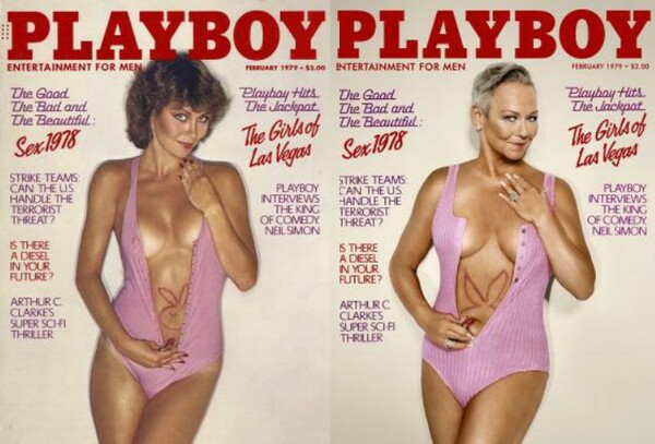 7 παλιά μοντέλα του Playboy αναπαριστούν τα εξώφυλλα τους - κι ας πέρασαν ακόμα και 40 χρόνια