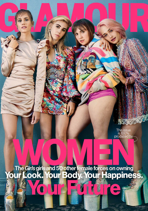 Η Lena Dunham ευχαρίστησε το περιοδικό Glamour που την έβαλε στο εξώφυλλο με κυτταρίτιδα