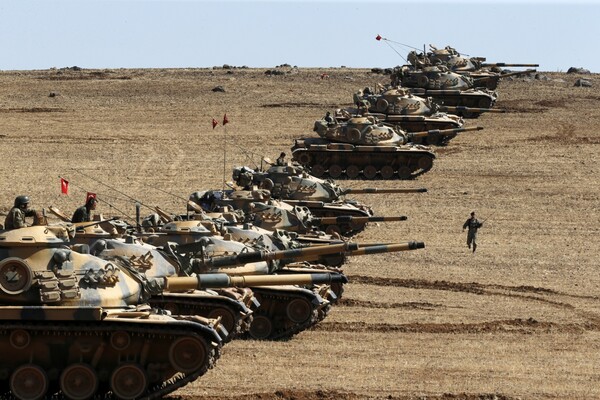 H Τουρκία ανακοίνωσε πως η επιχείρηση «Ασπίδα του Ευφράτη» στη Συρία τερματίζεται